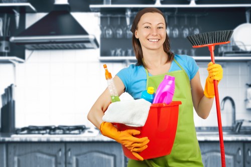 Local carpet cleaning for a flat and hallway area in TW8